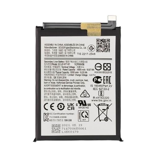 TODOBARATO 24HORAS Bateria HQ 50SD WT S W1 para Samsung A04E A042 A14 (A14 4G Asia / 5G USA) A145 5000 mAh