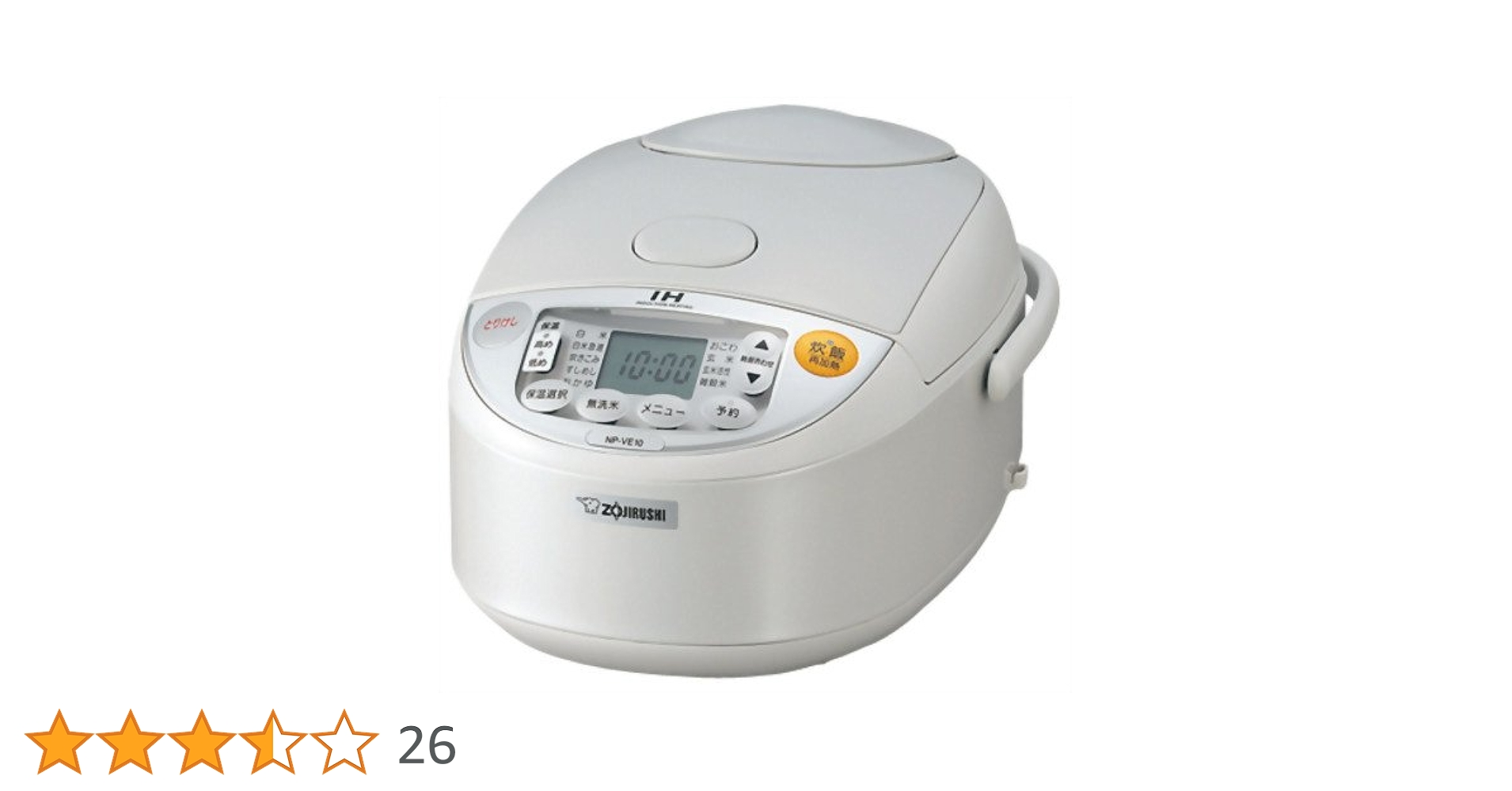 ZOJIRUSHI 炊飯器 rakurakumarket_np-zx10-ba