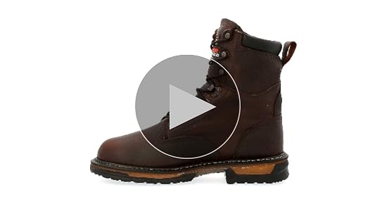Amazon.com: ROCKY IronClad Steel Toe Waterproof Work Boot, Brown