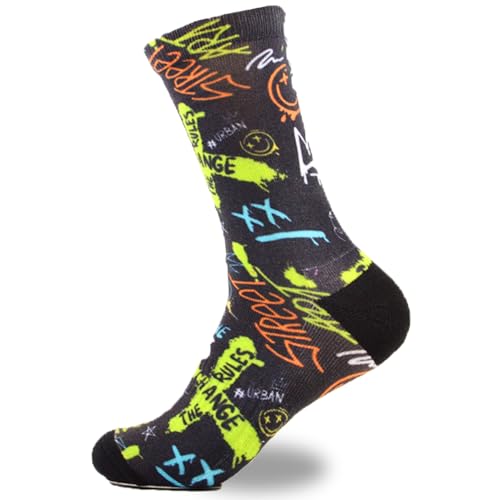 Everfly Calcetines Crossfit - Calcetines Hombre Divertidos Mujer