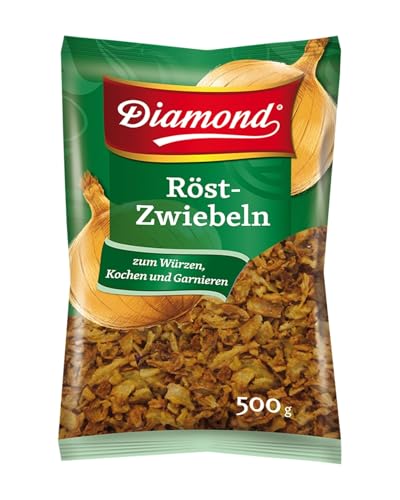 DIAMOND Cebollas fritas, paquete grande, para sazonar, cocinar y decorar - 10 x 500 g