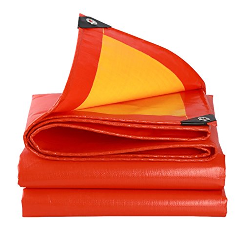 QING MEI-Lona De Polietileno Encerado Multiuso Lona Impermeable Resistente Al Agua Cubierta De La Tierra Al Aire Libre Pesca De Jardinería para Resistir El Clima De Varios Tamaños A+