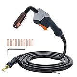 FORTON MIG Welding Gun Torch, 10ft 100A MIG Gun Replacement for Lincoln Magnum 100L K530-5 (100A)