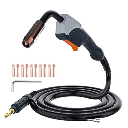 Forton Mig Welding Gun Torch, 10Ft 100A Mig Gun Replacement For Lincoln Magnum 100L K530-5 (100A) #TOP2