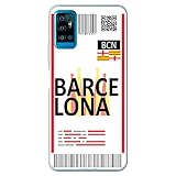 zte barcelona PROTECCIÓN - Funda incluye mini-puntos, casi imperceptibles para evitar manchas que se forman por el vacío de la funda con el móvil. Su forma se ajusta milimétricamente a los distintos tamaños y modelos para que el teléfono móvil no gane en tamaño ni grosor en tu bolsillo.