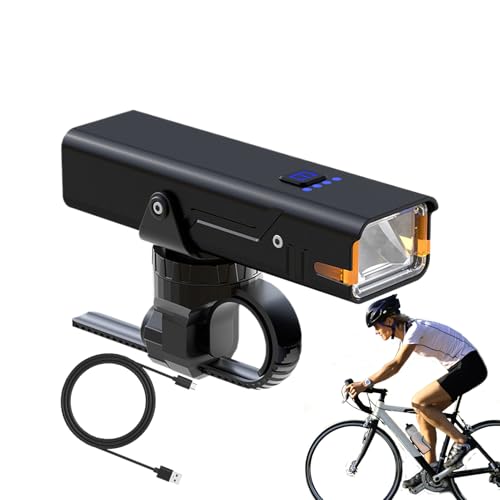Luz de bicicleta recargable impermeable para viajes nocturnos y ciclismo de carretera
