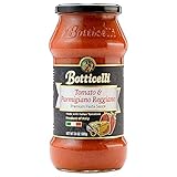 Botticelli Parmigiano Reggiano Premium Pasta Sauce. Delicious Homemade Style Red Sauce Made in Italy, with Natural Ingredients in Small Batches (24oz/680g)
