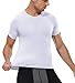 OVIYEGAIN 3 Pack Compression Tee Shirts for Men Short Sleeve Dry Fit Athletic Base Layer Workout Tops Running Yoga Undershirt