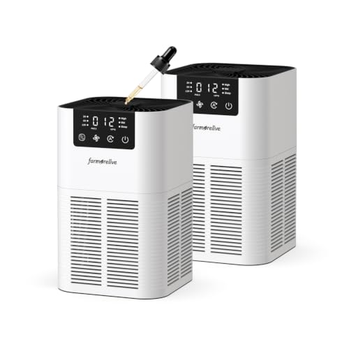 Farmorelive H13 HEPA Air Purifier Double Pack