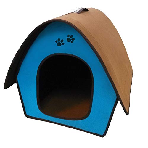 Penn-Plax Zh3 Dog Zipper House With Curved Roof, Blue #TOP29