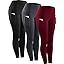 9017 Yoga Pant 3 Pack:black/Grey/Red