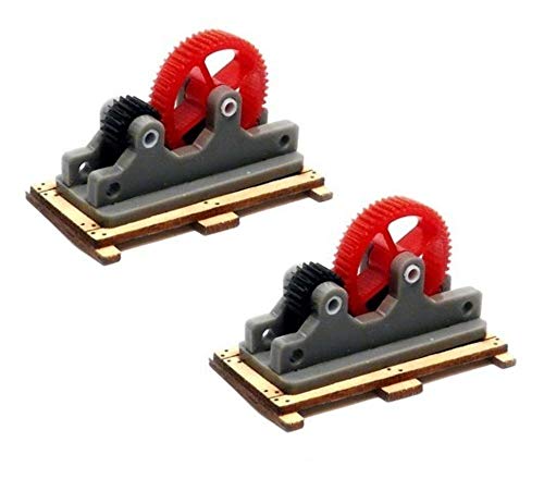 Kit de piezas de maquinaria Bachmann Industries (paquete de 2)