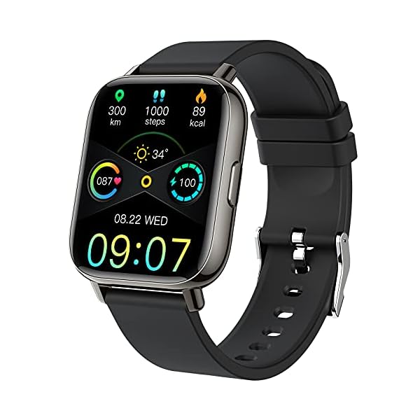 Smart-Watch-2021-for-Men-Women-Fitness-Tracker-169-Touch-Screen-Smartwatch-Fitness-Watch-IP68-Waterproof-24-Sports-Heart-Rate-MonitorPedometerSleep-Monitor-Activity-Tracker-for-Android-iPhone Smart Watch 2021 for Men Women, Fitness Tracker 1.69" Touch Screen Smartwatch Fitness Watch IP68 Waterproof 24 Sports, Heart Rate Monitor/Pedometer/Sleep Monitor, Activity Tracker for Android iPhone