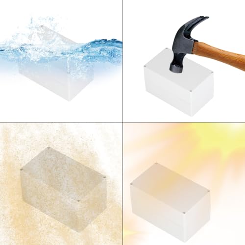 Boite de derivation electrique hermétique IP65 avec grand volume de câblage 200x120x113mm - 2