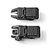 Foldable Front and Rear Sights Low Profile Flip up Sights Tactical Pop up Backup Sights for Picatinny Rail