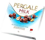 Pergale Classic Truffle Collection - 16 Piece Boxed Assortment Delicious Milk Chocolates With Smooth