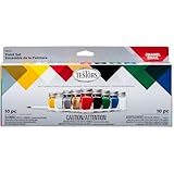 Testors 281231 Enamel Paint Set, 10 Piece Set