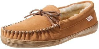 Tamarac by Slippers International Men's Camper Moccasin, Tan