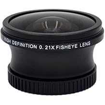 Extreme-Fish-Eye Lens 0.21x for Sony DCR-SR47 + New West Micro Fiber Cloth