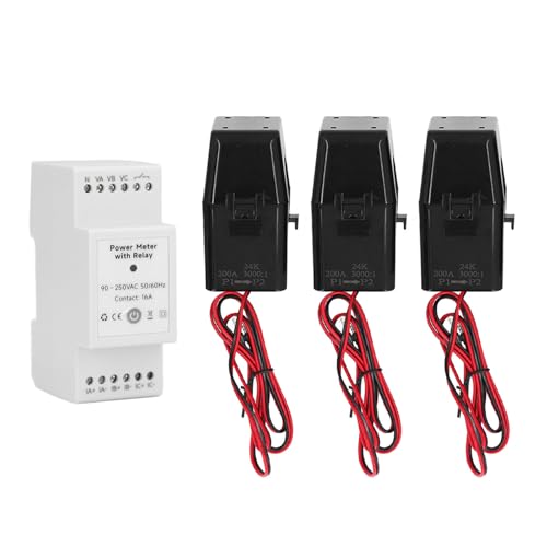 Compteur d'énergie triphasé WiFi 200A pour système solaire photovoltaïque - 5