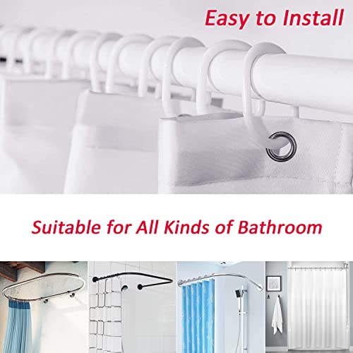 4Pcs Kids Shower Curtain Set For Bathroom Decor, Bathroom Sets With Shower Curtain And Rugs Non-Slip Mats Accessories, Science Physics Beige Fabric Shower Curtain With Hooks Polyester Machine Washable #TOP7