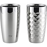 ノーブランド品 nobrand 磨き屋シンジケート 二重＆ダイヤタンブラー 2個セット キッチン用品・食器・調理器具 その他 (7041110)