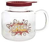 AVENUELAFAYETTE Cuiseur Pop Corn Micro-Ondes Verre et Silicone
