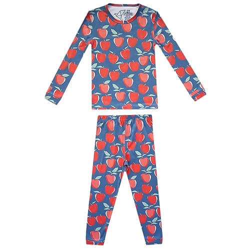 Copper Pearl Two Piece Long Sleeve Toddler Pajamas PJ Sets for Boys and Girls - Adorable Pattern Pajamas, Breathable Fabric to Keep Cool While Sleeping, Sizes 12 Months to 5T - Teacher