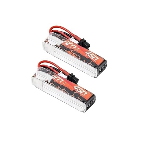 BETAFPV LAVA 2S/3S/4S 450mAh 75C �o�b�e���[ (2 ��) Pavo Pico Pavo20 �p(2PCS 2S)