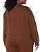 Amazon Essentials Women's Cropped Drop Shoulder Sweatshirt (Available in Plus Size), Deep Brown, Small