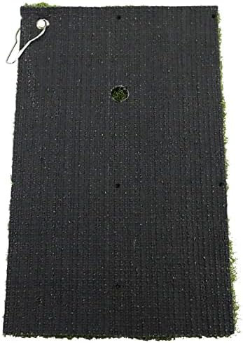 Golf Mat Turf Winter Rules Fairway Hitting Mats with Clip and Hole for Garden Backyard Indoor Outdoor Lightweight Portable