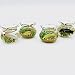 1/12 Scale Miniature Fish Tank - 2PCS Dollhouse Goldfish Bowls, Realistic Resin Aquarium Decor For Fairy Gardens & Model Displays - View #5