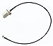 MPD Digital TS9(RA)-Nf-12in TS-9 Right Angle to N Female Bulkhead 3G 4G GMS Satellite Adapter Pigtail | TS9 CNT100/LMR100 Dual Shielded Coaxial Cable LTE Antenna Adapter