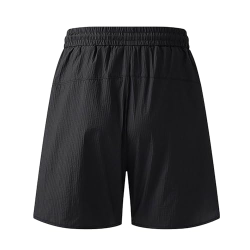 Short cargo ample pour homme stretch et uni avec poches pratiques - 5