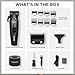 Cocco Hyper Veloce Pro Clipper, Digital Gap Ambassador Graphene Taper Blade Professional Hair Clippers, High-Torque BLDC Motor, All-Metal, Cordless, Charging Station Included (Carbon Fiber)