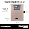 Hayward H-Series Above Ground Pool Heater Propane 135,000 BTU W3H135FDP