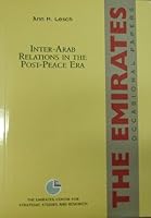 Inter-Arab Relations in the Post-Peace Era 0863566006 Book Cover