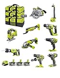 Ryobi R18CS-0 Sierra de circular de 18 V Ryobi R18JS-0 Sierra de calar de 18 V