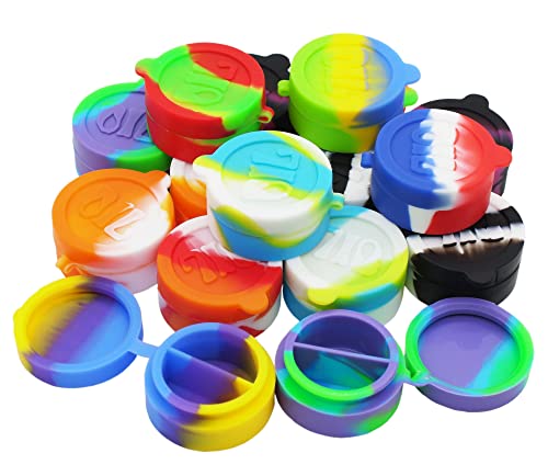 Vitakiwi 10 ml Silikonwachs-Behälter, konzentriert, versiegelt, Ölbehälter, antihaftbeschichtet, 10 Stück Cover