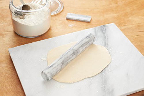 Fox Run French Marble Rolling Pin with Base, White, 3 x 12 x 3 inches by Fox Run - Image 3