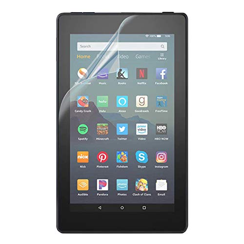 Lobwerk 2X Antireflexfolie für Amazon Fire 7 2019 7 Zoll Bildschirmschutz Entspiegelung Folie Anti-Fingerprint