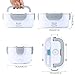 Eocolz Electric Lunch Box Food Heater 60-80W for Adults, Portable Food Warmer Heated Lunch Box for Car Truck Work with 1.5L Stainless Steel Container Fork & Spoon 12/24/110V Lonchera Eléctrica
