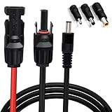 COMeap 5FT 1.5M Solar Panel Adapter for Jackery, to DC 5.5x2...