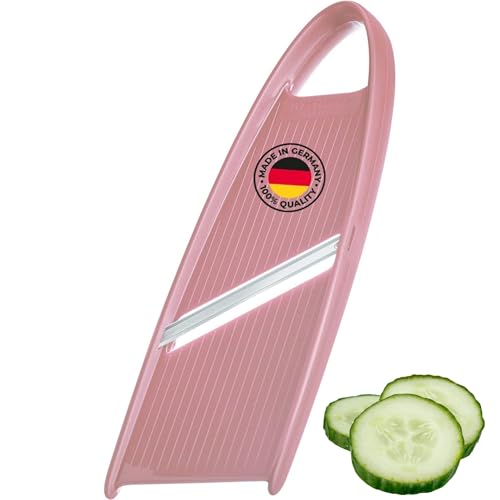 Westmark Gemüsehobel, Hobelix, Kunststoff/Rostfreier Edelstahl, Rosa/Silber, 117022EP