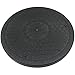 Produktbild 25cm Drehplattform Drehscheibe mit Stahlkugellagern 360 Grad Rotierende Plattenteller Mehrzweck Drehbar Plattform Diamantmuster Oberfläche für TV, Monitor, Küchengeräte UVM(Schwarz)