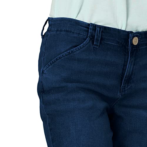 Chino Bermuda Short femme Lee Regular beige Expedition coton stretch - 4