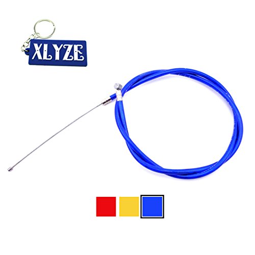 XLYZE Gas Cable del acelerador azul para 43cc 47cc 49cc Mini Moto Kids ATV Quad Dirt Super Pocket Bike