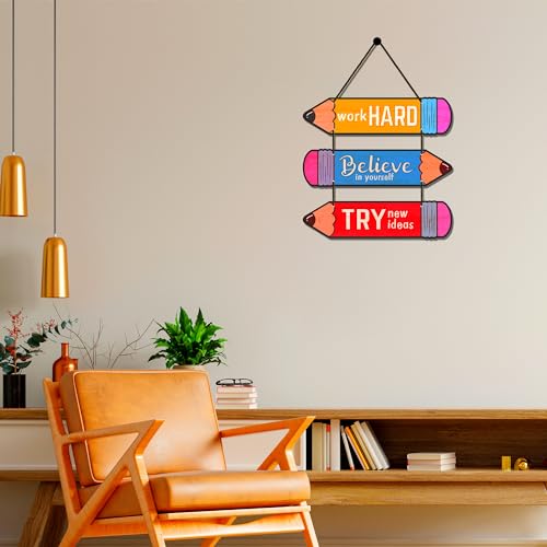 Image of Expleasia, Exuberant & Luxury Decor Decorative Wall Hanging Wooden Art Decoration Item for Home Office Living Room Bedroom Decoration Items Motivational quotes decor Gift