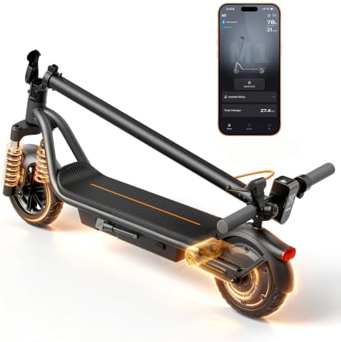 Electric Scooter | 45/28Miles Long Range | 22/20MPH | 900W/550W M...