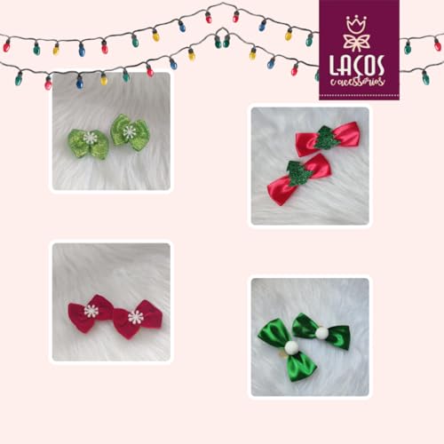 Kit c/50 Laços M glitter Pet (Sortido)